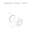 LIQUID CRYSTAL DISPLAY CAP OF AIR CONDITIONING CONTROL PANEL FOR VEHICLE diagram and image