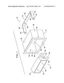 COMBINED GRAB HANDLE AND LIGHT SOURCE ASSEMBLY diagram and image