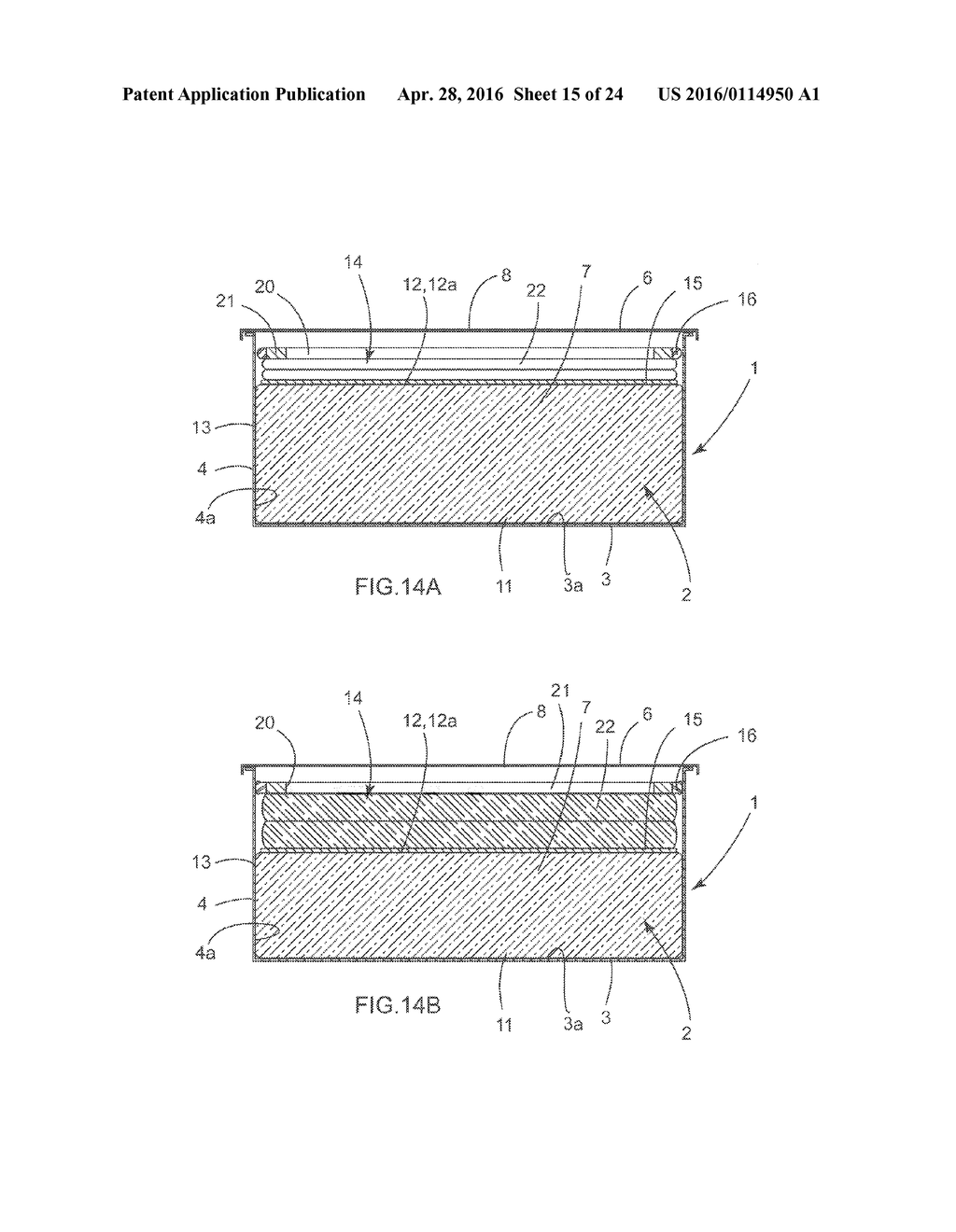 RIGID CONTAINER FOR A FLEXIBLE POUCH FOR HOLDING A BIOPHARMACEUTICAL     FLUID, ASSEMBLY COMPRISING SUCH A FLEXIBE POUCH AND SUCH A CONTAINER, AND     METHOD FOR USING SUCH A CONTAINER - diagram, schematic, and image 16