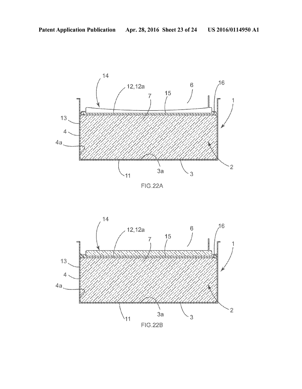 RIGID CONTAINER FOR A FLEXIBLE POUCH FOR HOLDING A BIOPHARMACEUTICAL     FLUID, ASSEMBLY COMPRISING SUCH A FLEXIBE POUCH AND SUCH A CONTAINER, AND     METHOD FOR USING SUCH A CONTAINER - diagram, schematic, and image 24