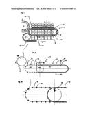 APPARATUS AND METHOD FOR TRANSPORTING PLASTIC PREFORMS WITH DUAL PITCH     DELAY diagram and image