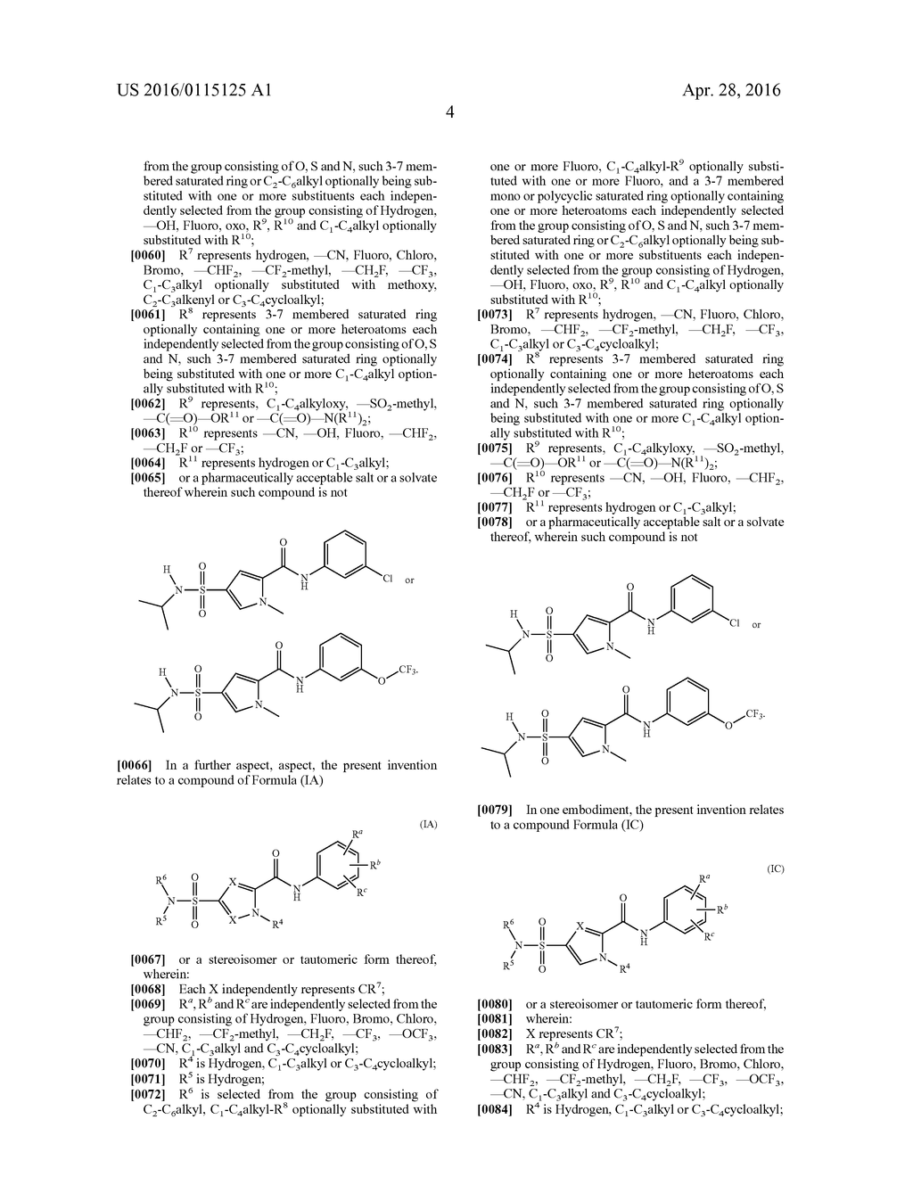 SULPHAMOYLPYRROLAMIDE DERIVATIVES AND THE USE THEREOF AS MEDICAMENTS FOR     THE TREATMENT OF HEPATITIS B - diagram, schematic, and image 05