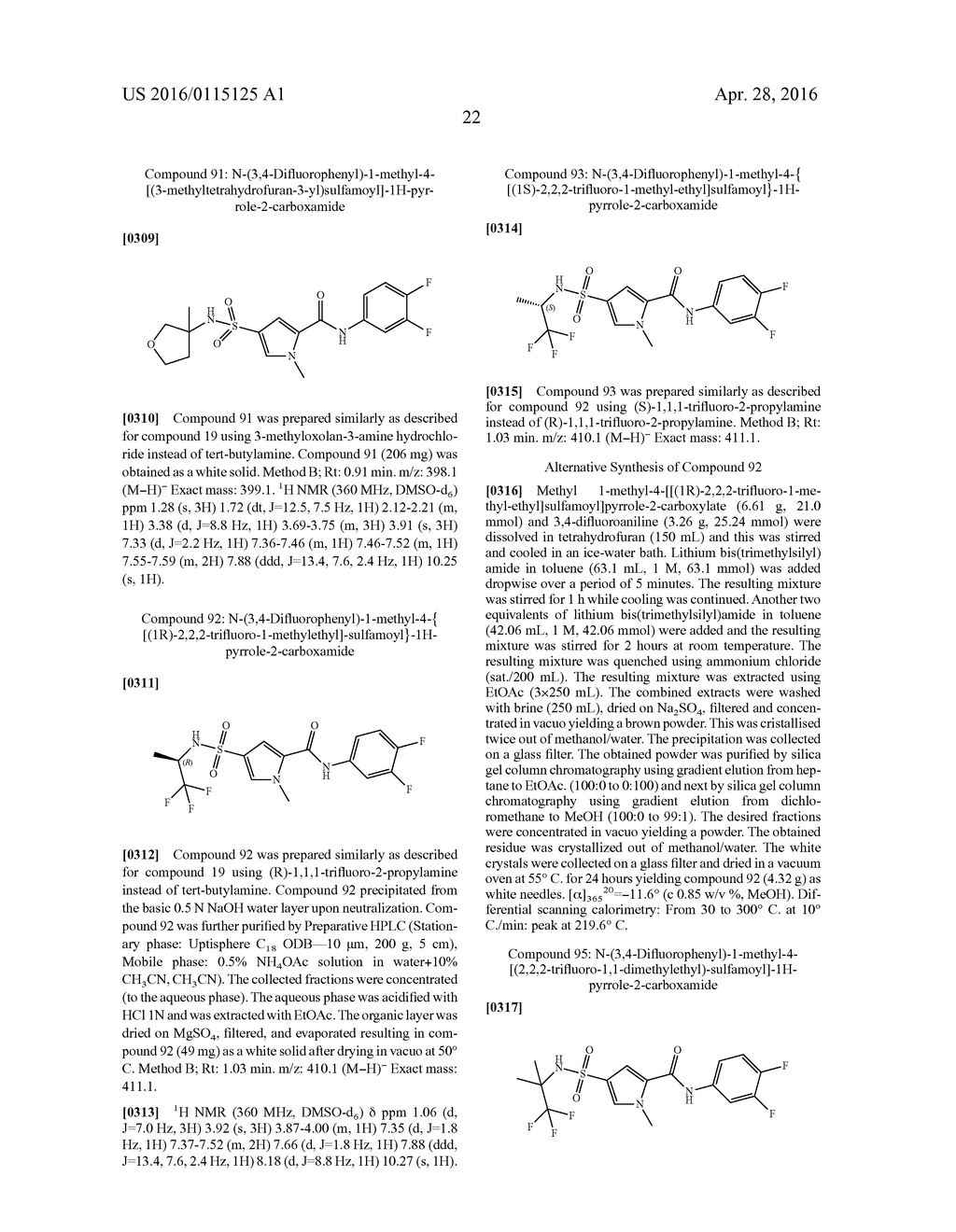 SULPHAMOYLPYRROLAMIDE DERIVATIVES AND THE USE THEREOF AS MEDICAMENTS FOR     THE TREATMENT OF HEPATITIS B - diagram, schematic, and image 23