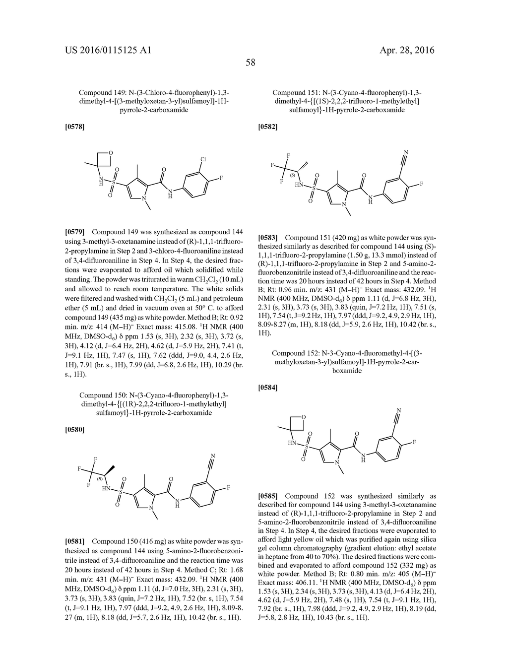 SULPHAMOYLPYRROLAMIDE DERIVATIVES AND THE USE THEREOF AS MEDICAMENTS FOR     THE TREATMENT OF HEPATITIS B - diagram, schematic, and image 59