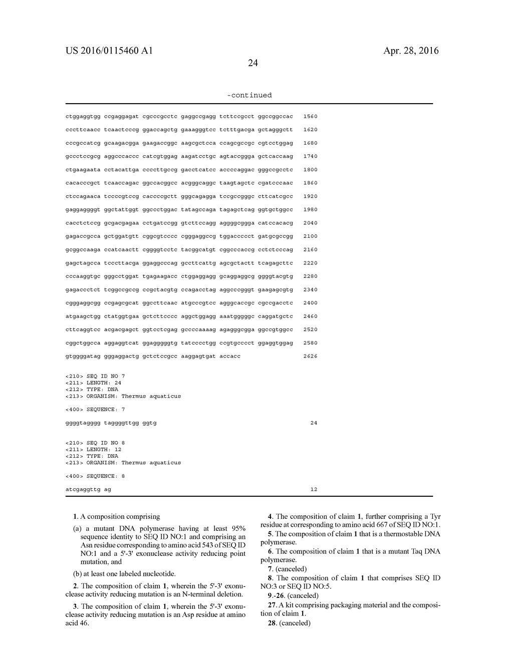 Mutant DNA Polymerases and Methods of Use - diagram, schematic, and image 32