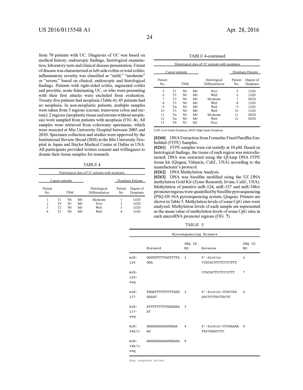 ULCERATIVE COLITIS (UC)-ASSOCIATED COLORECTAL NEOPLASIA MARKERS - diagram, schematic, and image 46