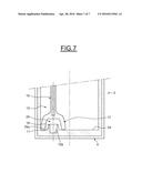 METHOD AND DEVICE FOR TREATING A METAL OR A MOLTEN METAL ALLOY USING AN     ADDITION AGENT diagram and image