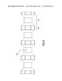 CONFIGURATIONS AND POSITIONING OF CONTACT BAR SEGMENTS ON A CAPPING BOARD     FOR ENHANCED CURRENT DENSITY HOMOGENEITY AND/OR SHORT CIRCUIT REDUCTION diagram and image