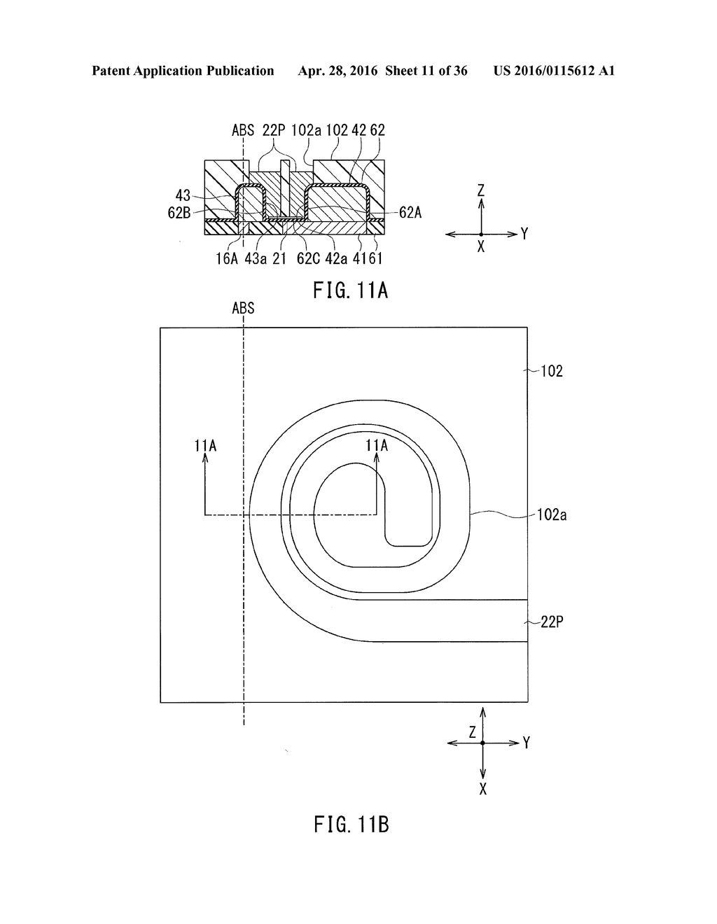 METHOD OF MANUFACTURING A THIN-FILM MAGNETIC HEAD INCLUDING A COIL AND A     MAGNETIC PATH FORMING SECTION - diagram, schematic, and image 12