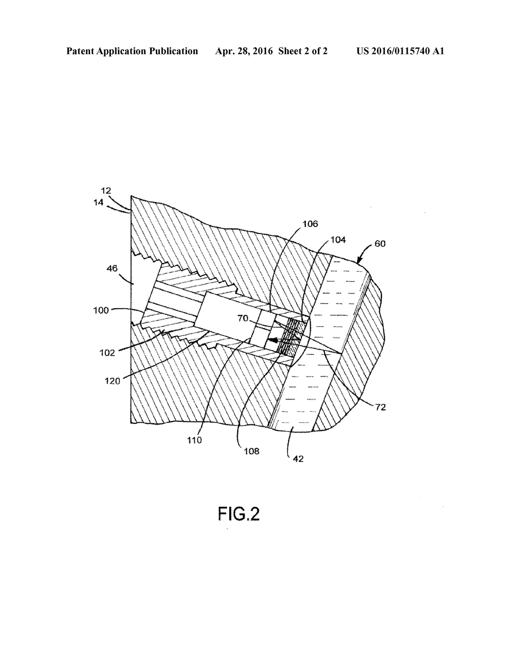 ROLLER CONE SEAL FAILURE DETECTION USING AN INTEGRATED COMPUTATIONAL     ELEMENT - diagram, schematic, and image 03