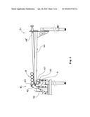 HANDLING DEVICE FOR DRILL STRING COMPONENT IN RESPECT OF A ROCK DRILL RIG     AND ROCK DRILL RIG diagram and image