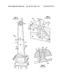 TURBINE BLADE AIRFOIL AND TIP SHROUD diagram and image