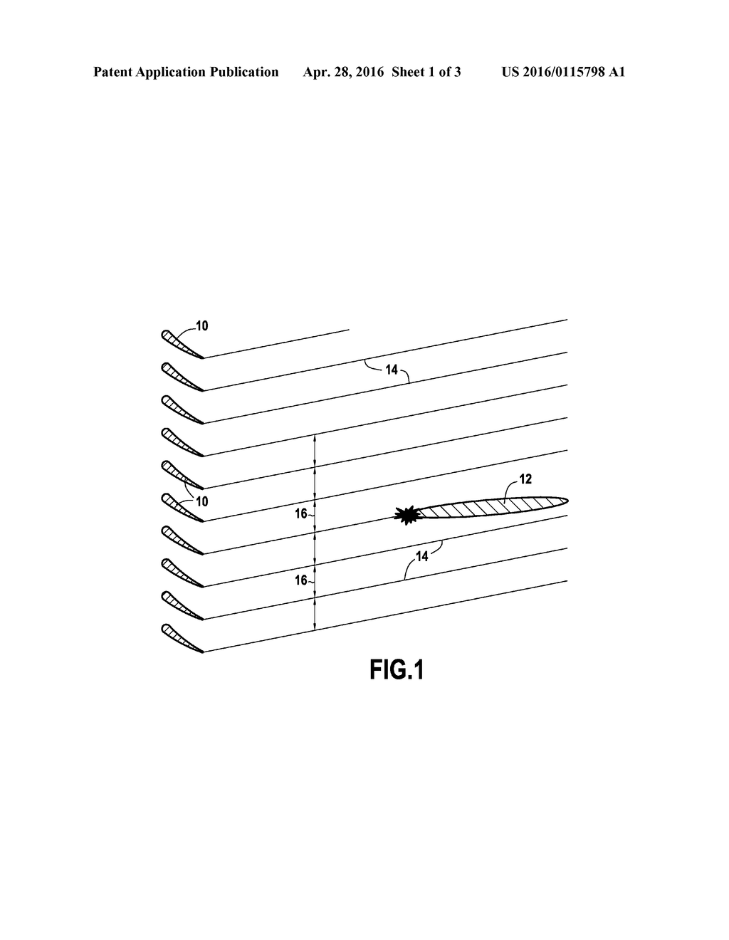 ROTOR BLADE WITH REDUCED ACOUSTIC RESPONSE - diagram, schematic, and image 02