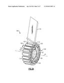 BLADED ROTOR DISK INCLUDING ANTI-VIBRATORY FEATURE diagram and image