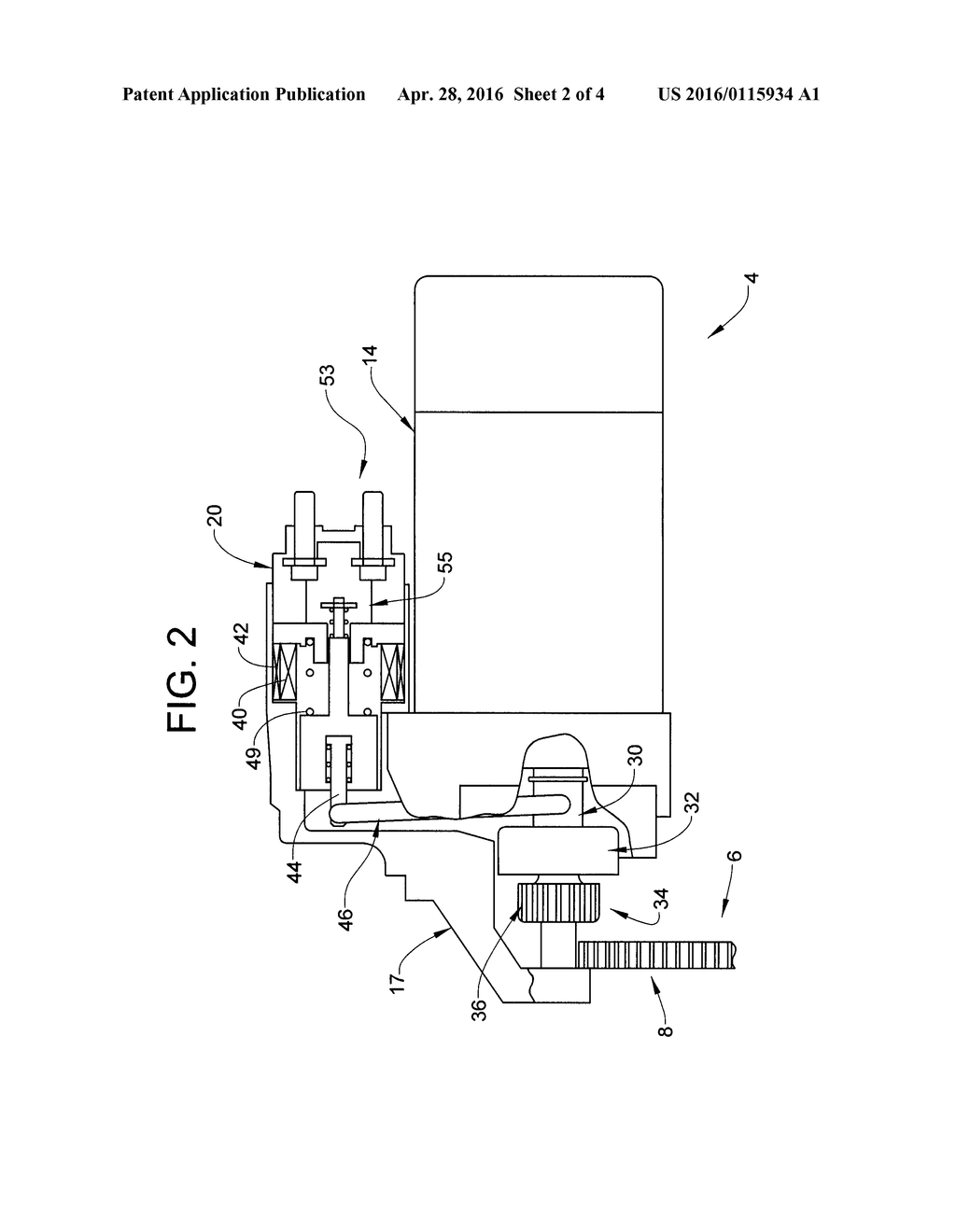 INTERNAL COMBUSTION ENGINE HAVING A STARTER MOTOR AND METHOD - diagram, schematic, and image 03