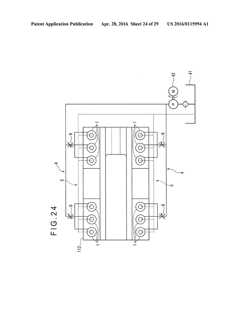 HYDROSTATIC PRESSURE GUIDE MECHANISM AND MACHINE TOOL - diagram, schematic, and image 25