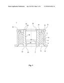 THRUST BEARING FOR A PRESSURIZED SHOCK ABSORBER diagram and image