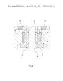 THRUST BEARING FOR A PRESSURIZED SHOCK ABSORBER diagram and image