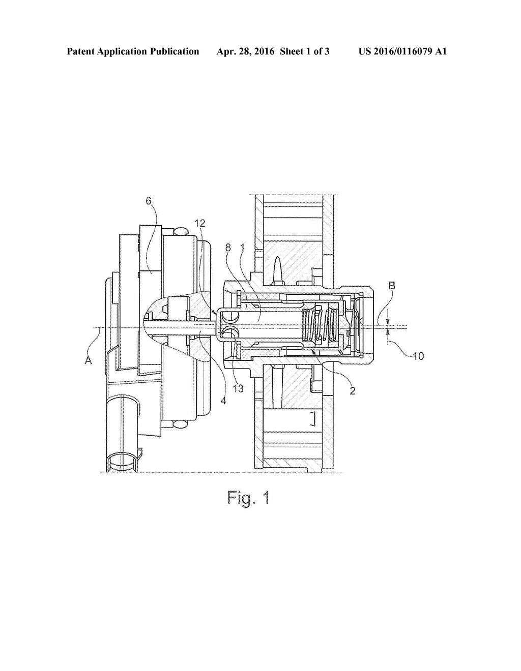 ARRANGEMENT OF AN ELECTROMAGNET FOR CONTROLLING A CENTRAL VALVE - diagram, schematic, and image 02