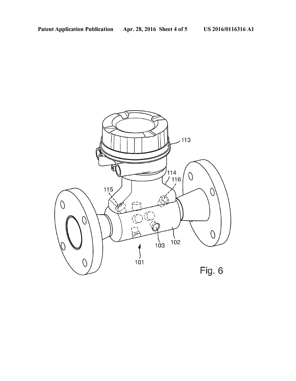 Ultrasonic Flow Meter - diagram, schematic, and image 05