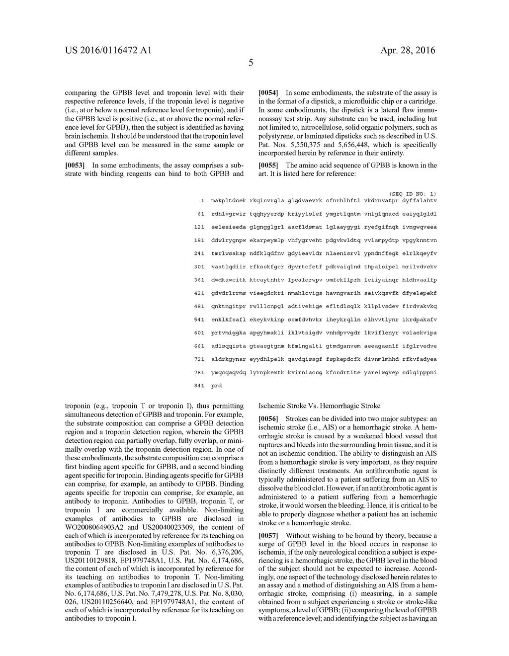 BIOMARKERS FOR STROKE DIAGNOSIS - diagram, schematic, and image 07