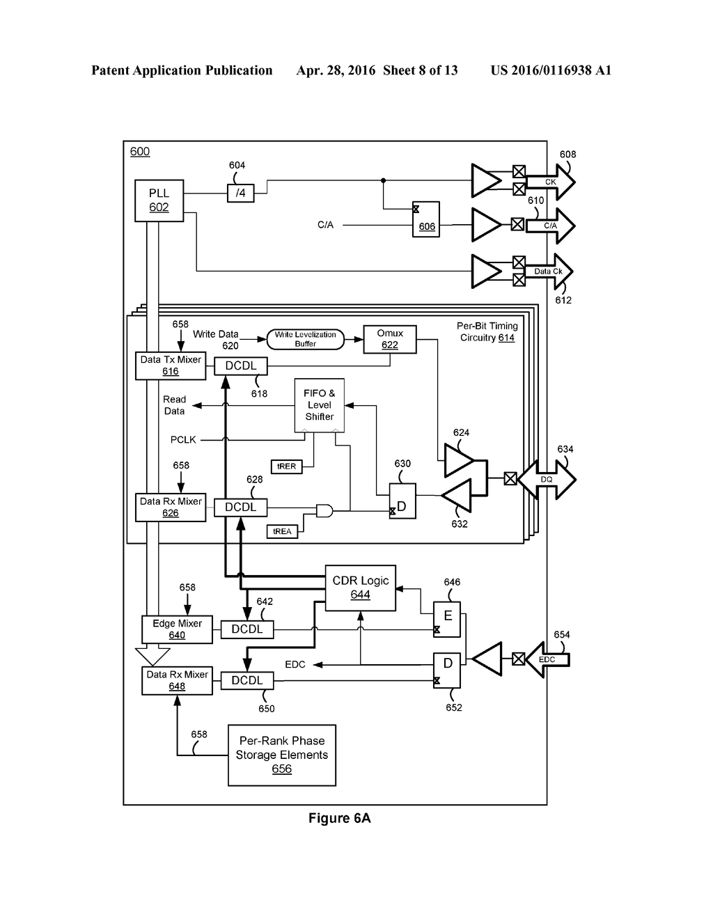 Clock Generation for Timing Communications with Ranks of Memory Devices - diagram, schematic, and image 09