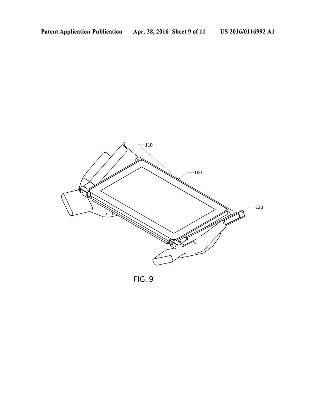 HAND-HELD INPUT DEVICE FOR A COMPUTER - diagram, schematic, and image 10