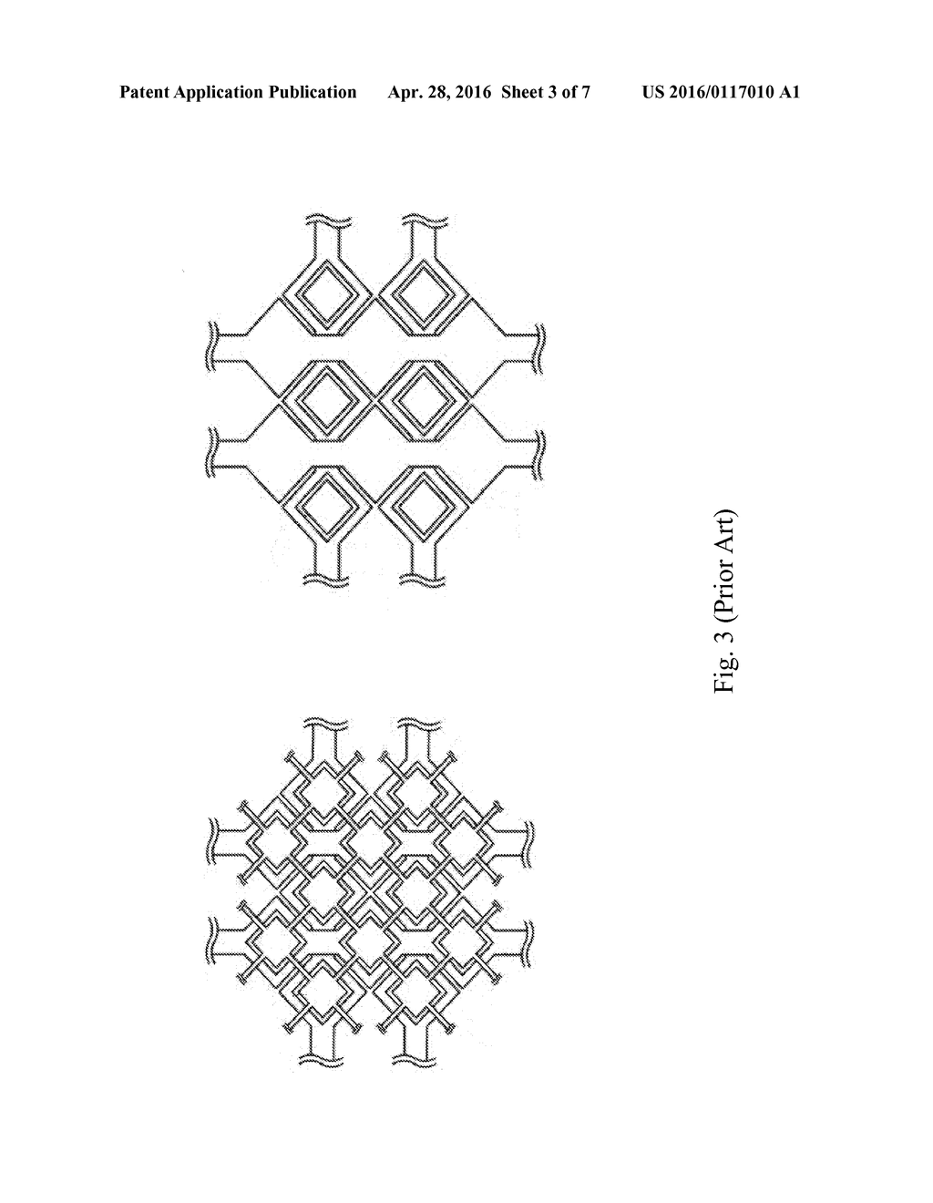 CONDUCTOR PATTERN STRUCTURE OF CAPACITIVE TOUCH PANEL - diagram, schematic, and image 04