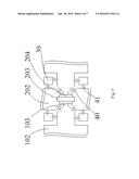 CONDUCTOR PATTERN STRUCTURE OF CAPACITIVE TOUCH PANEL diagram and image