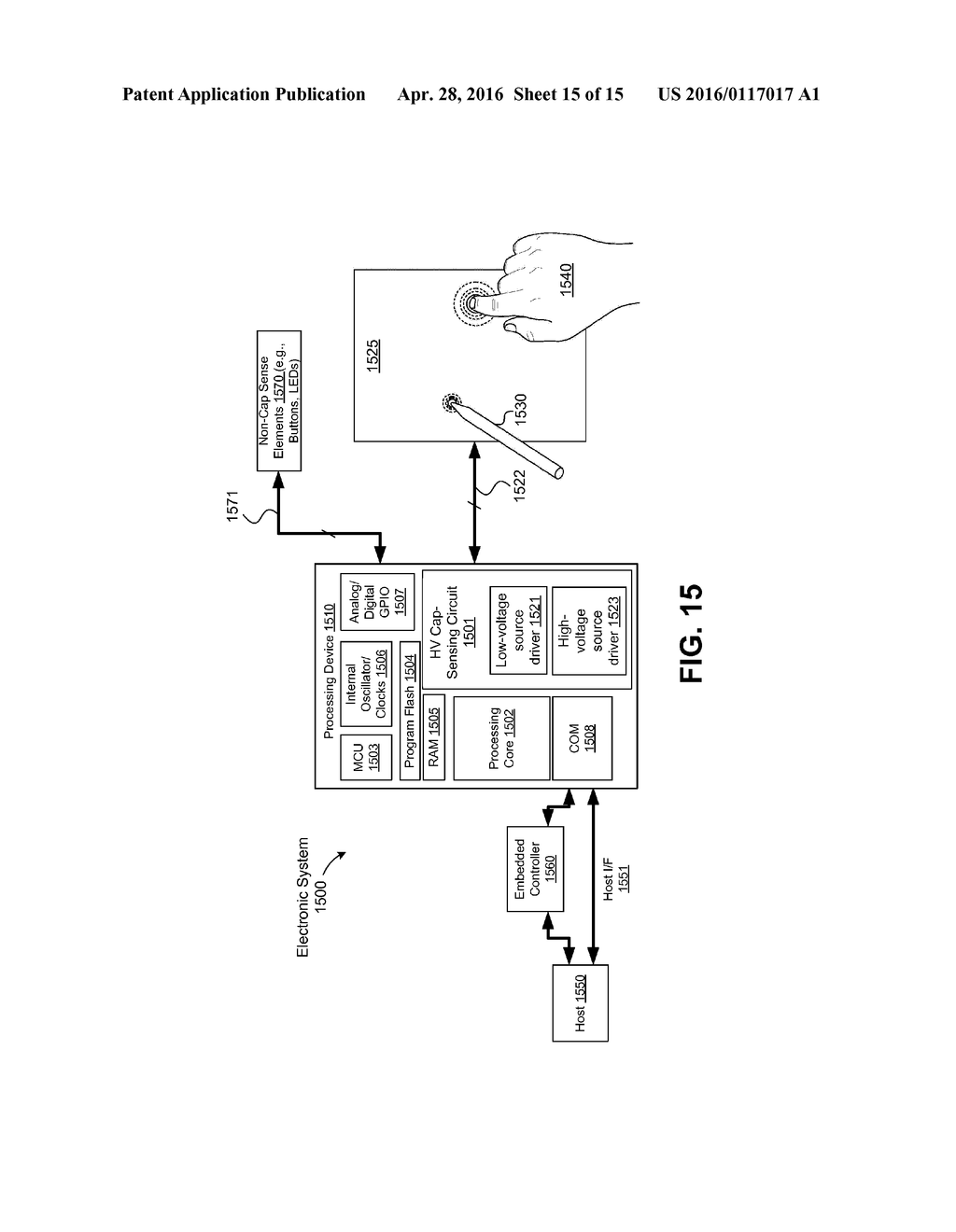 High voltage, High-sensitivity Self-capacitance Sensing - diagram, schematic, and image 16