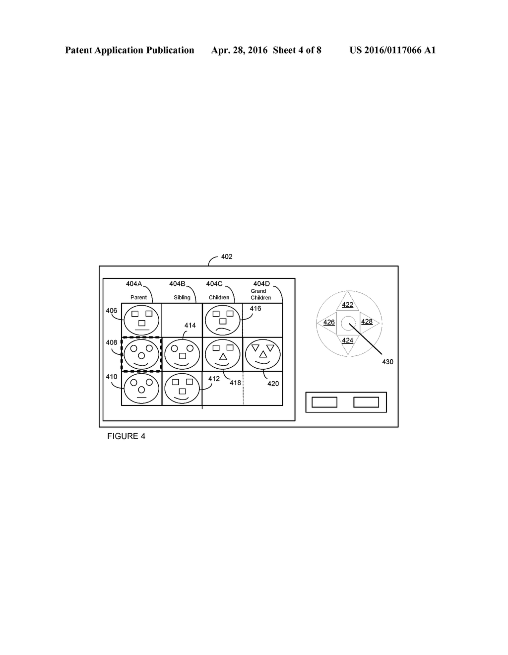 Methods, Systems, And Computer Readable Media For Controlling Presentation     And Selection Of Objects That Are Digital Images Depicting Subjects - diagram, schematic, and image 05