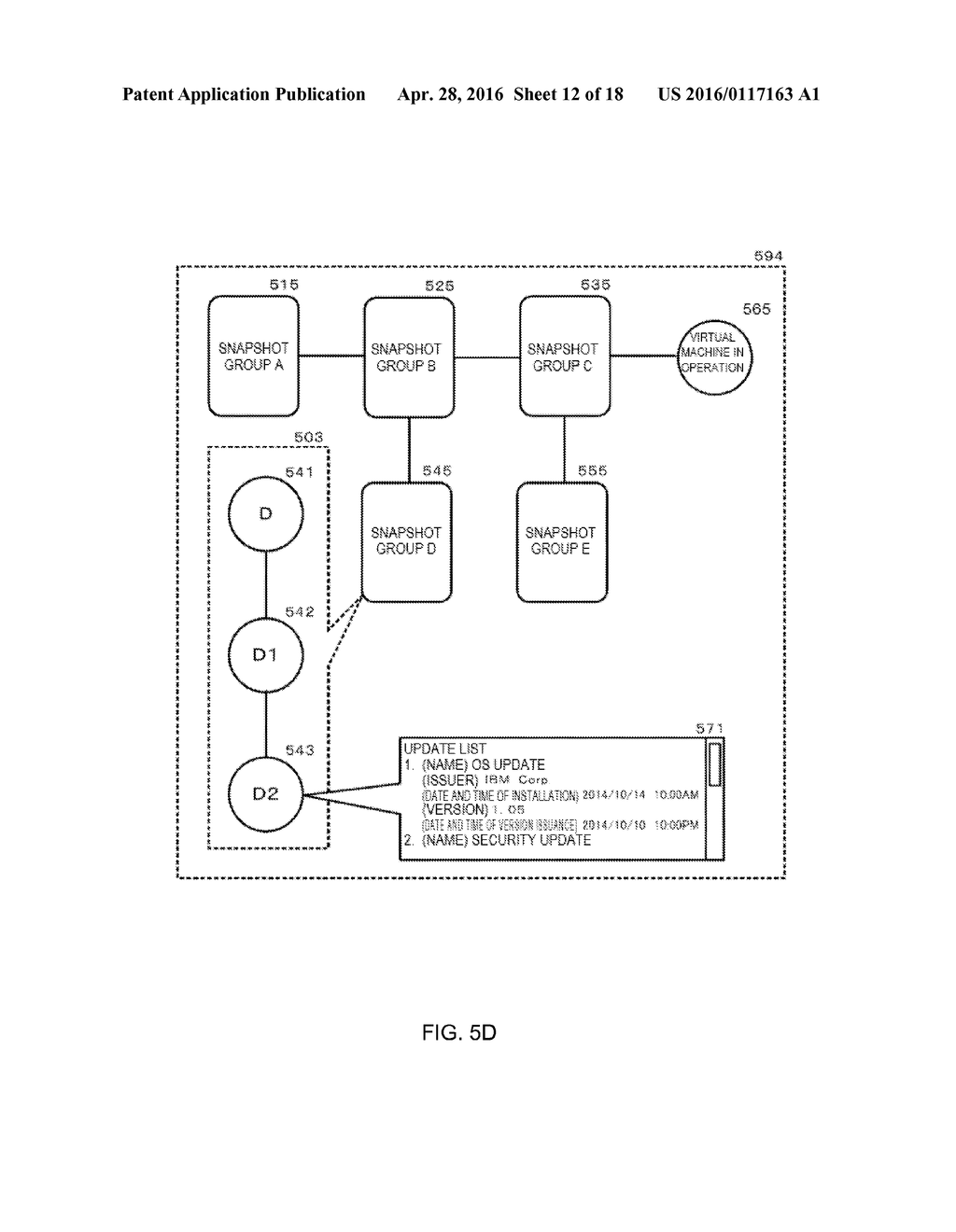 APPLYING UPDATE TO SNAPSHOTS OF VIRTUAL MACHINE - diagram, schematic, and image 13