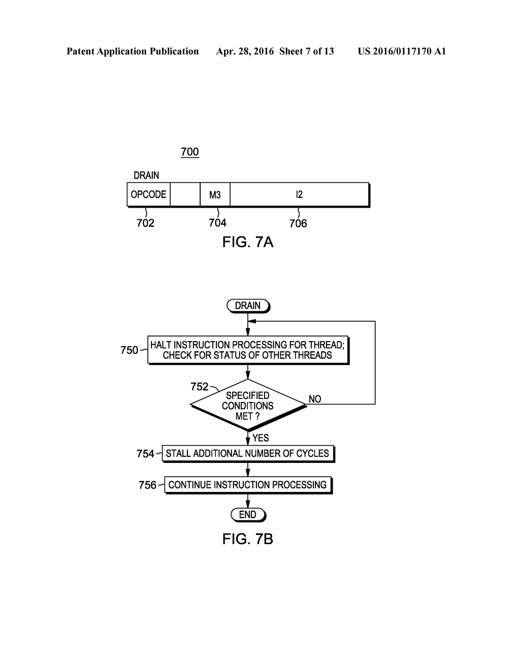 INSTRUCTIONS CONTROLLING ACCESS TO SHARED REGISTERS OF A MULTI-THREADED     PROCESSOR - diagram, schematic, and image 08