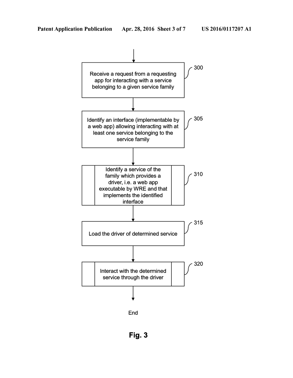 METHOD, DEVICE, AND COMPUTER PROGRAM FOR IMPROVING ACCESS TO SERVICES IN A     WEB RUNTIME ENVIRONMENT - diagram, schematic, and image 04