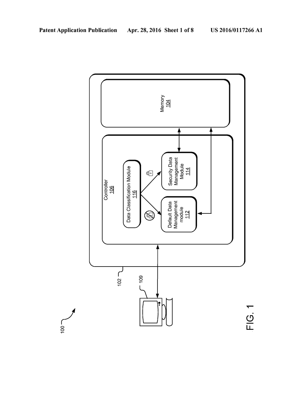 SELECTIVE MANAGEMENT OF SECURITY DATA - diagram, schematic, and image 02