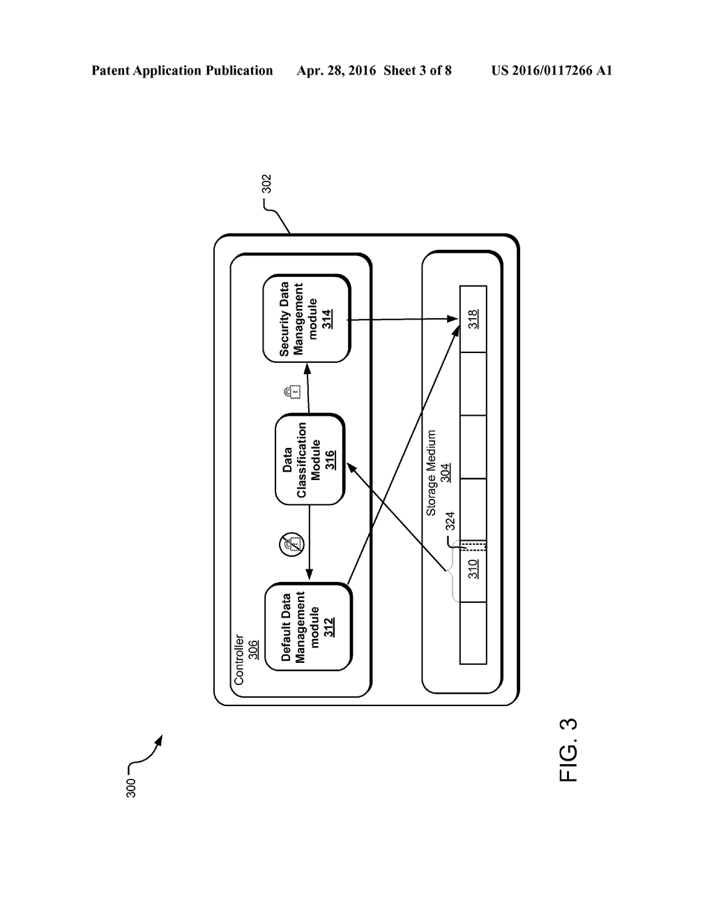 SELECTIVE MANAGEMENT OF SECURITY DATA - diagram, schematic, and image 04