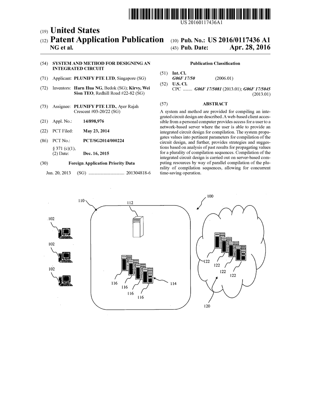 SYSTEM AND METHOD FOR DESIGNING AN INTEGRATED CIRCUIT - diagram, schematic, and image 01