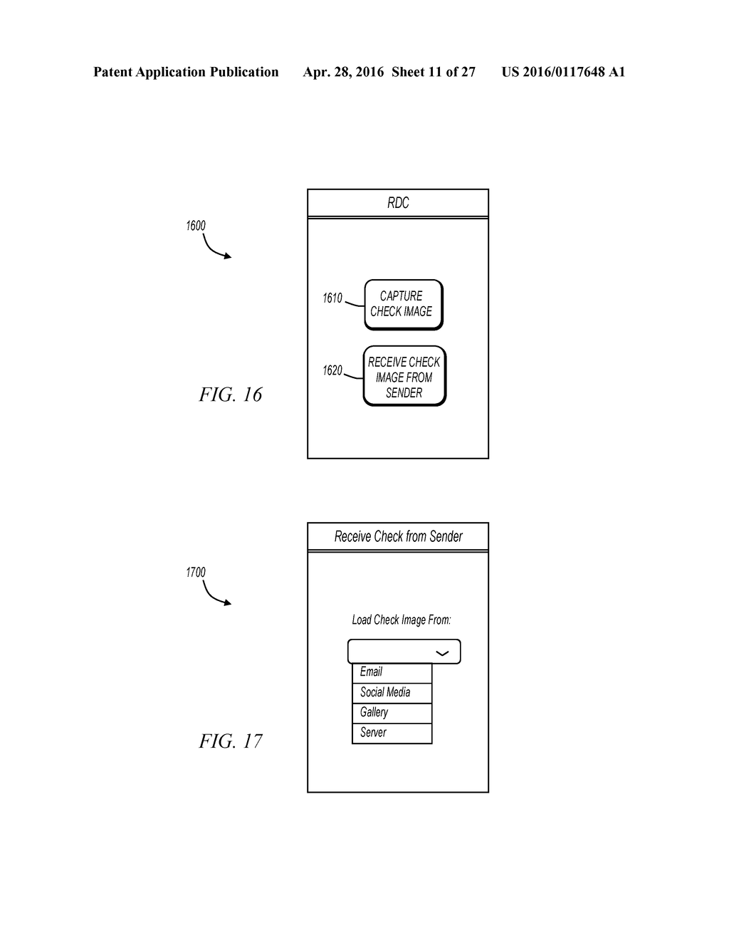 SECURE ELEMENT AUTHENTICATION FOR REMOTE DEPOSIT OF CHECK IMAGES RECEIVED     FROM PAYORS - diagram, schematic, and image 12