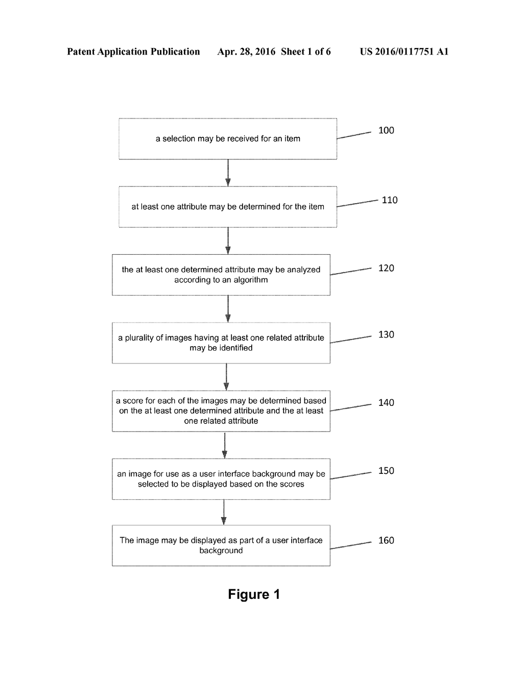 ALGORITHM FOR USER INTERFACE BACKGROUND SELECTION - diagram, schematic, and image 02