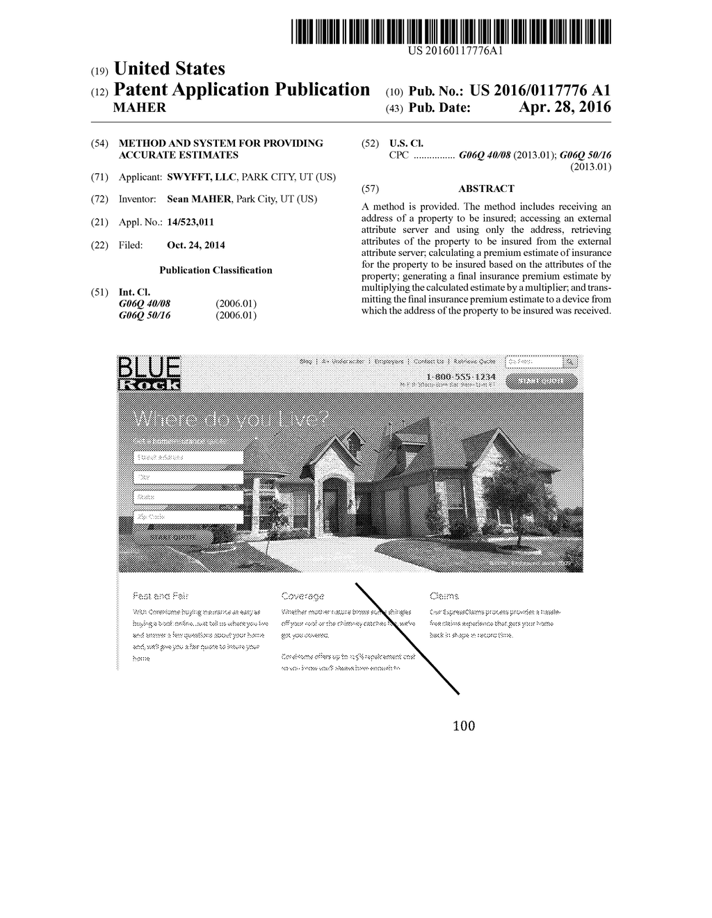 METHOD AND SYSTEM FOR PROVIDING ACCURATE ESTIMATES - diagram, schematic, and image 01