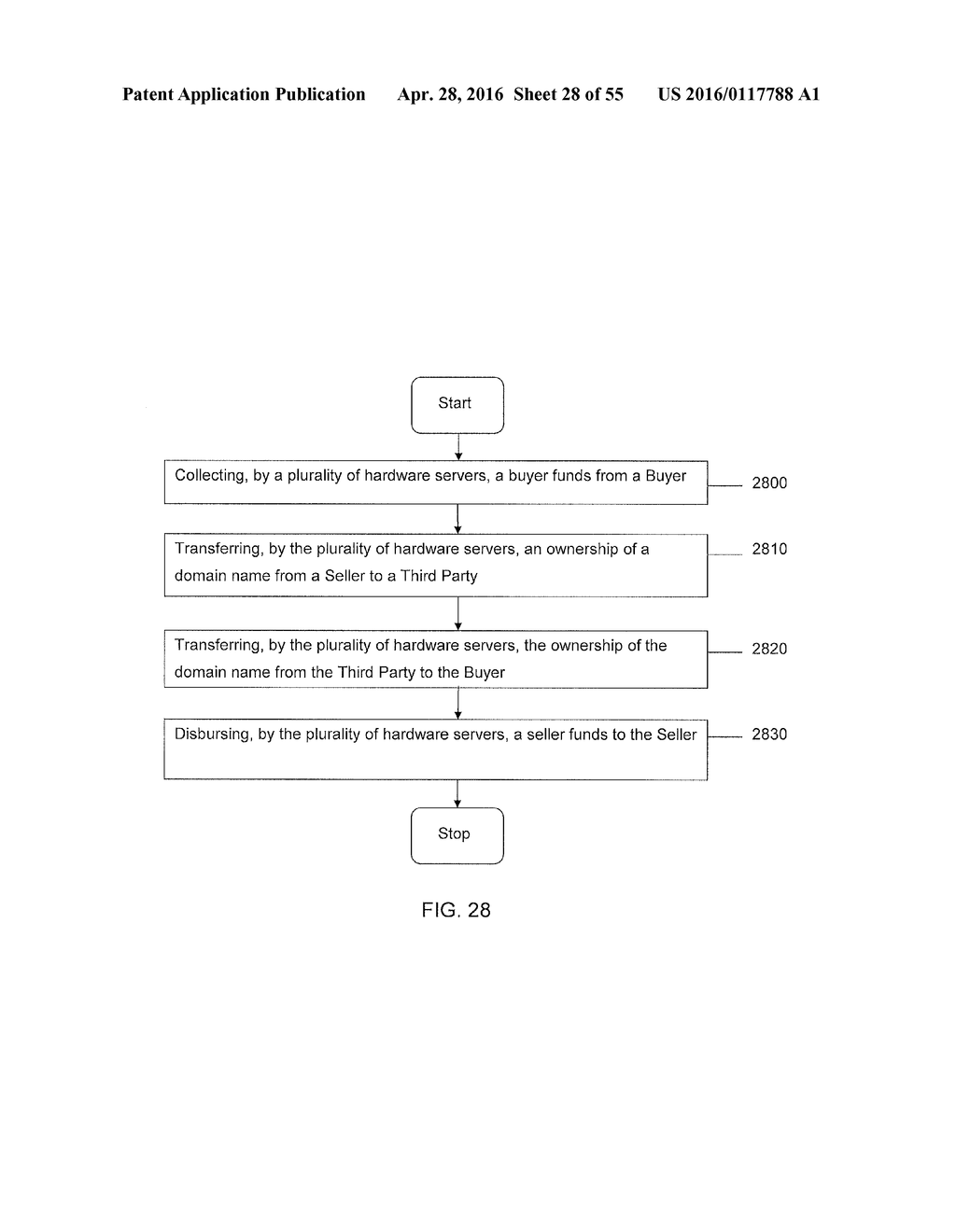 GAINING REGISTRAR PURCHASING A DOMAIN NAME FOR A BUYER - diagram, schematic, and image 29