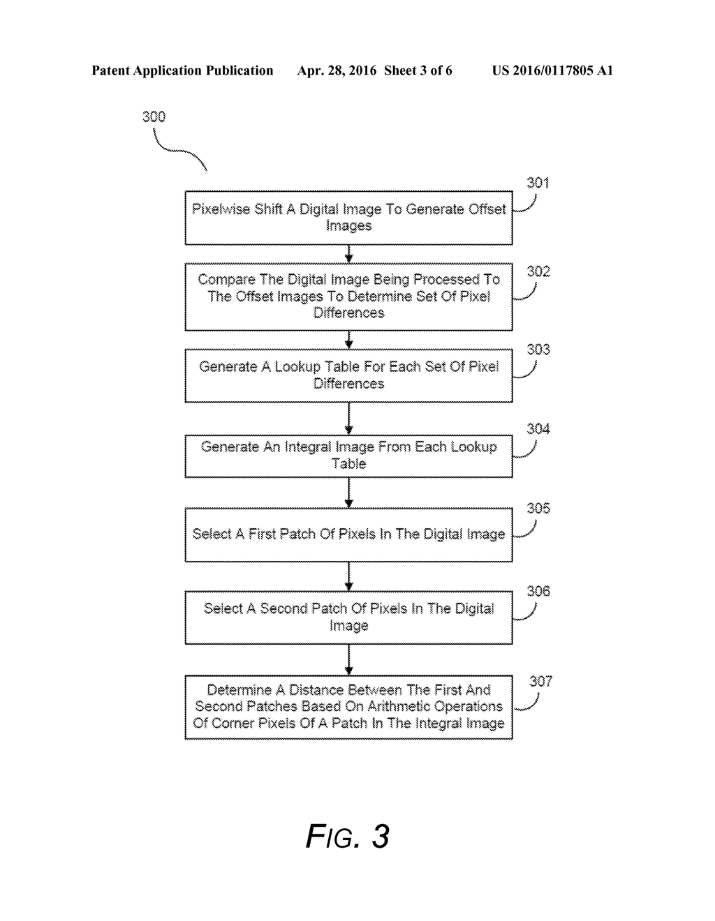 Removing Noise from an Image Via Efficient Patch Distance Computations - diagram, schematic, and image 04