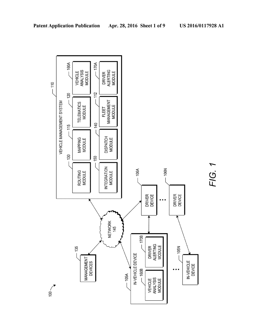 SYSTEMS AND METHODS FOR PERFORMING DRIVER AND VEHICLE ANALYSIS AND     ALERTING - diagram, schematic, and image 02