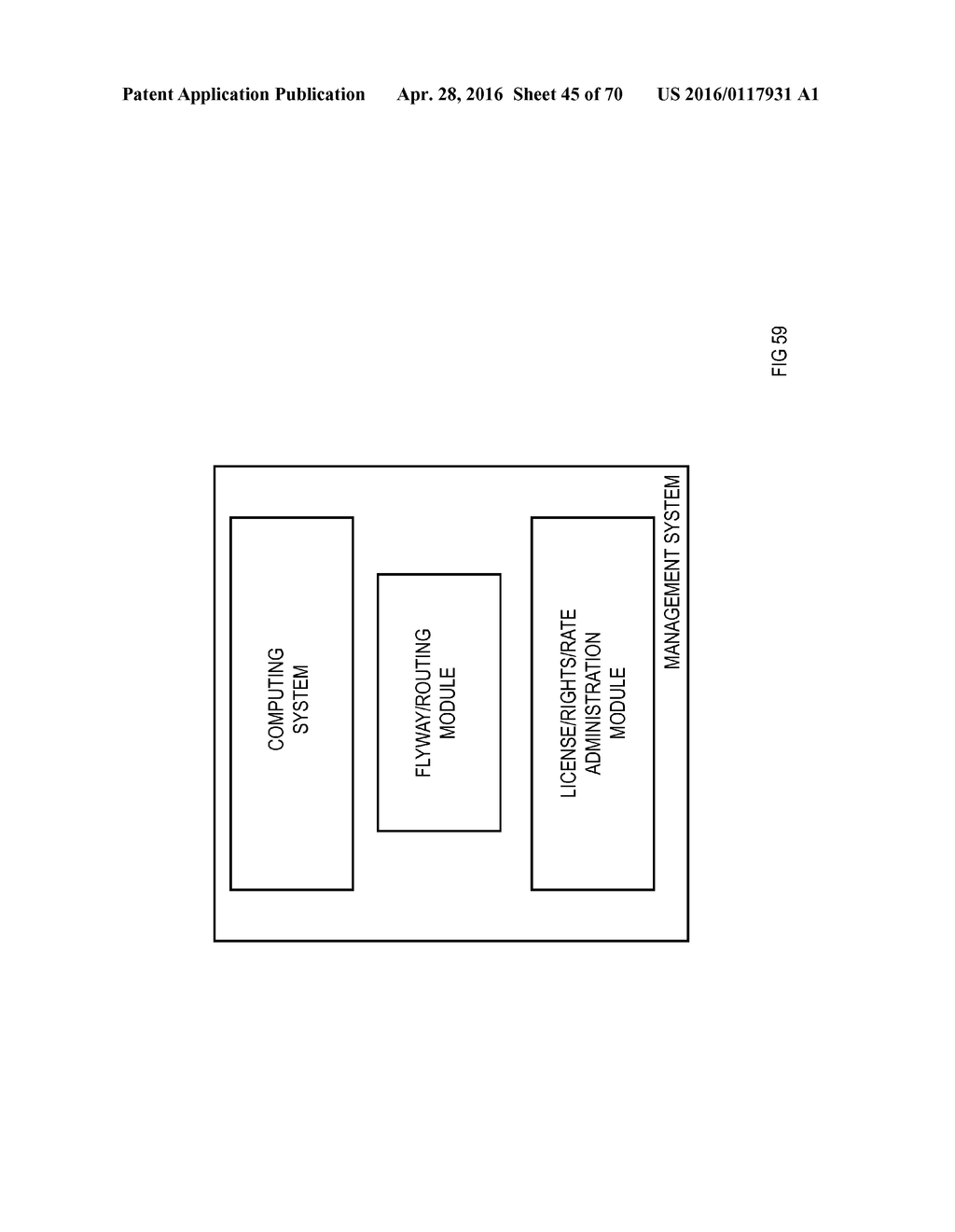 SYSTEM AND METHOD FOR MANAGEMENT OF AIRSPACE FOR UNMANNED AIRCRAFT - diagram, schematic, and image 46