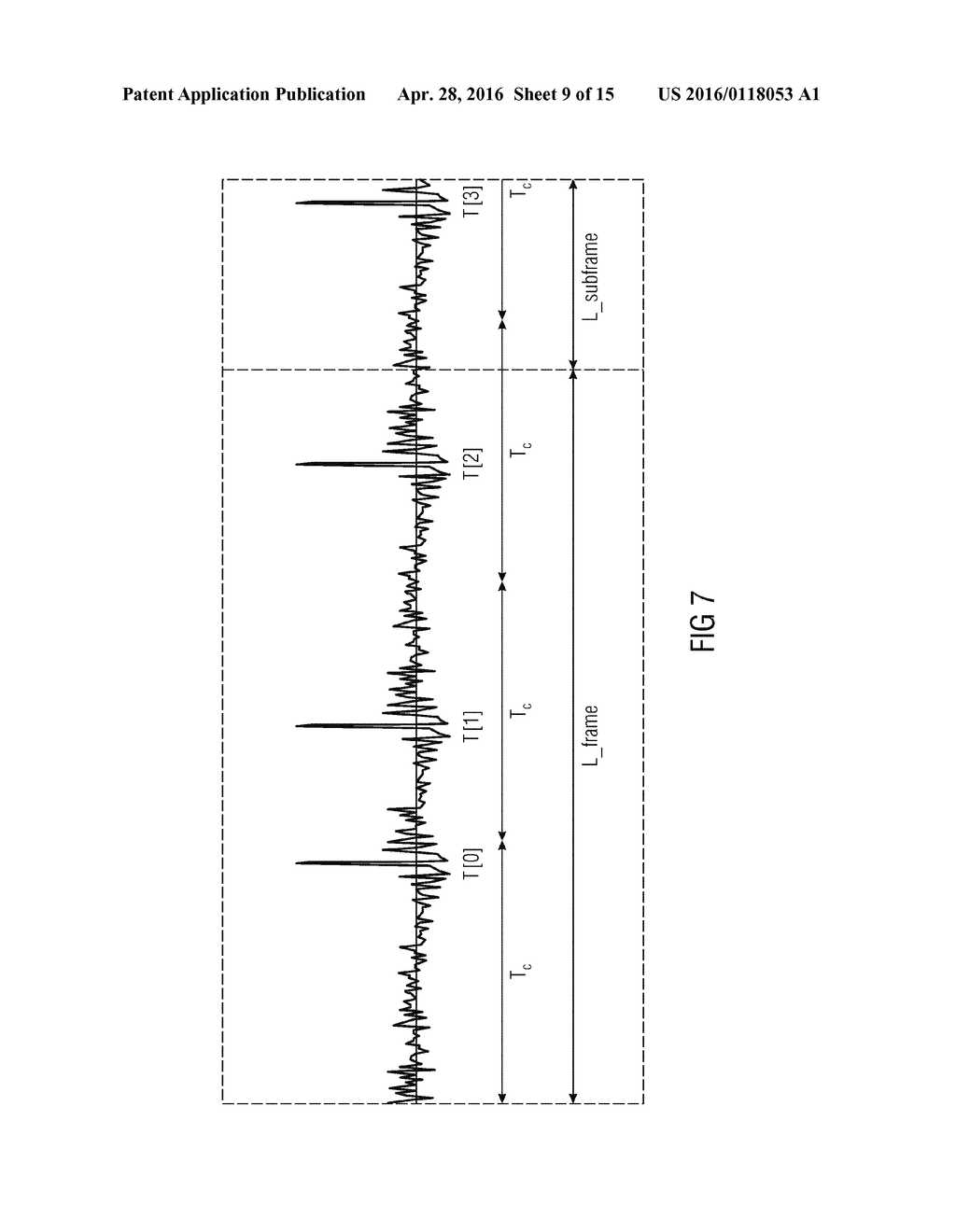 APPARATUS AND METHOD FOR IMPROVED CONCEALMENT OF THE ADAPTIVE CODEBOOK IN     A CELP-LIKE CONCEALMENT EMPLOYING IMPROVED PITCH LAG ESTIMATION - diagram, schematic, and image 10