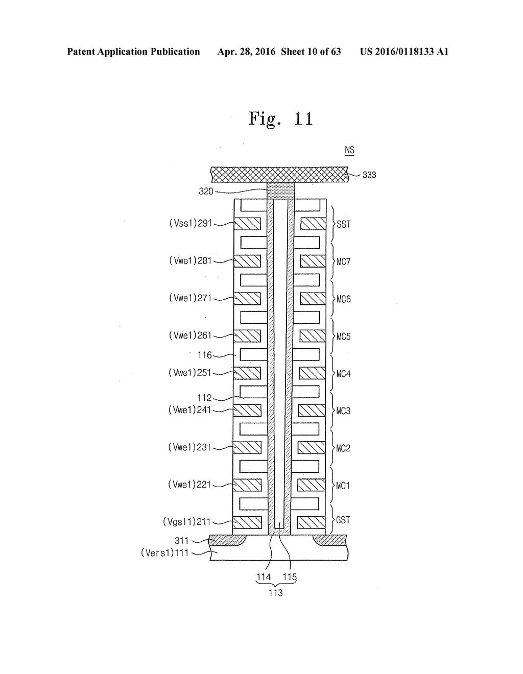 NONVOLATILE MEMORY DEVICE, OPERATING METHOD THEREOF AND MEMORY SYSTEM     INCLUDING THE SAME - diagram, schematic, and image 11