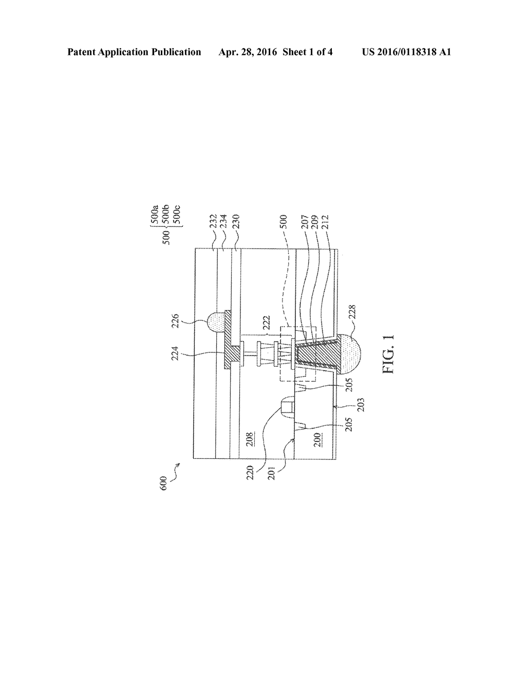 SEMICONDUCTOR PACKAGE WITH THROUGH SILICON VIA INTERCONNECT - diagram, schematic, and image 02