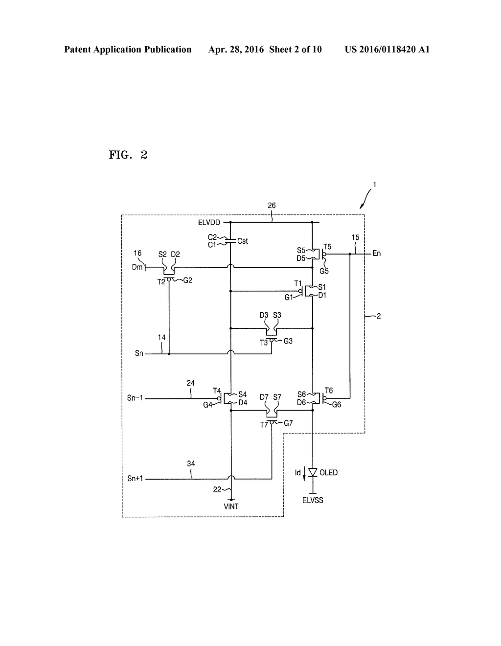 THIN-FILM TRANSISTOR ARRAY SUBSTRATE AND ORGANIC LIGHT-EMITTING DISPLAY     APPARATUS INCLUDING THE SAME - diagram, schematic, and image 03