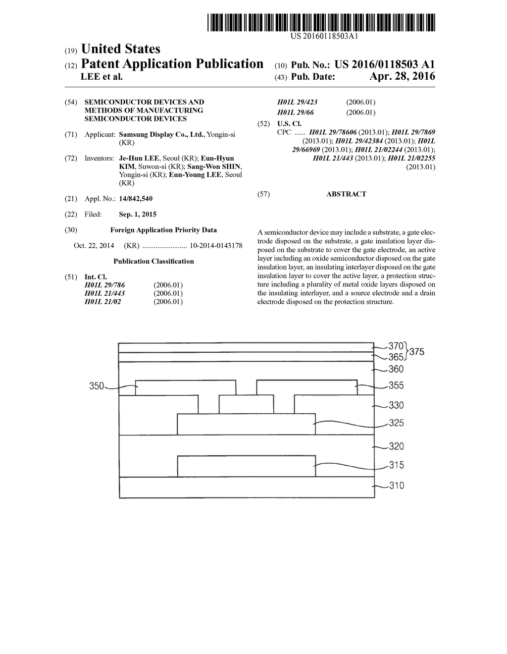 SEMICONDUCTOR DEVICES AND METHODS OF MANUFACTURING SEMICONDUCTOR DEVICES - diagram, schematic, and image 01