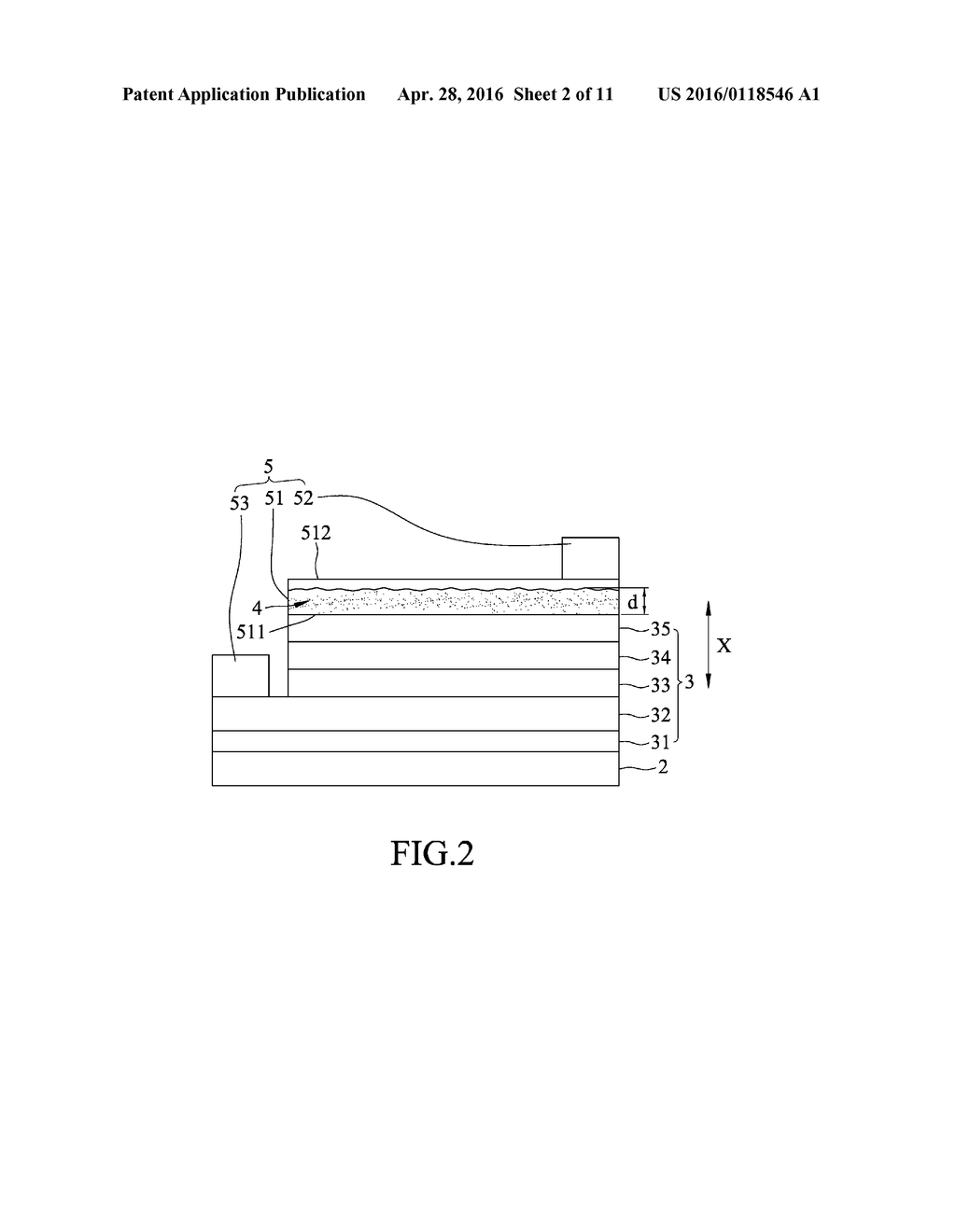 LIGHT EMITTING DEVICE WITH ANTI-TOTAL-INTERNAL-REFLECTION CAPABILITY - diagram, schematic, and image 03